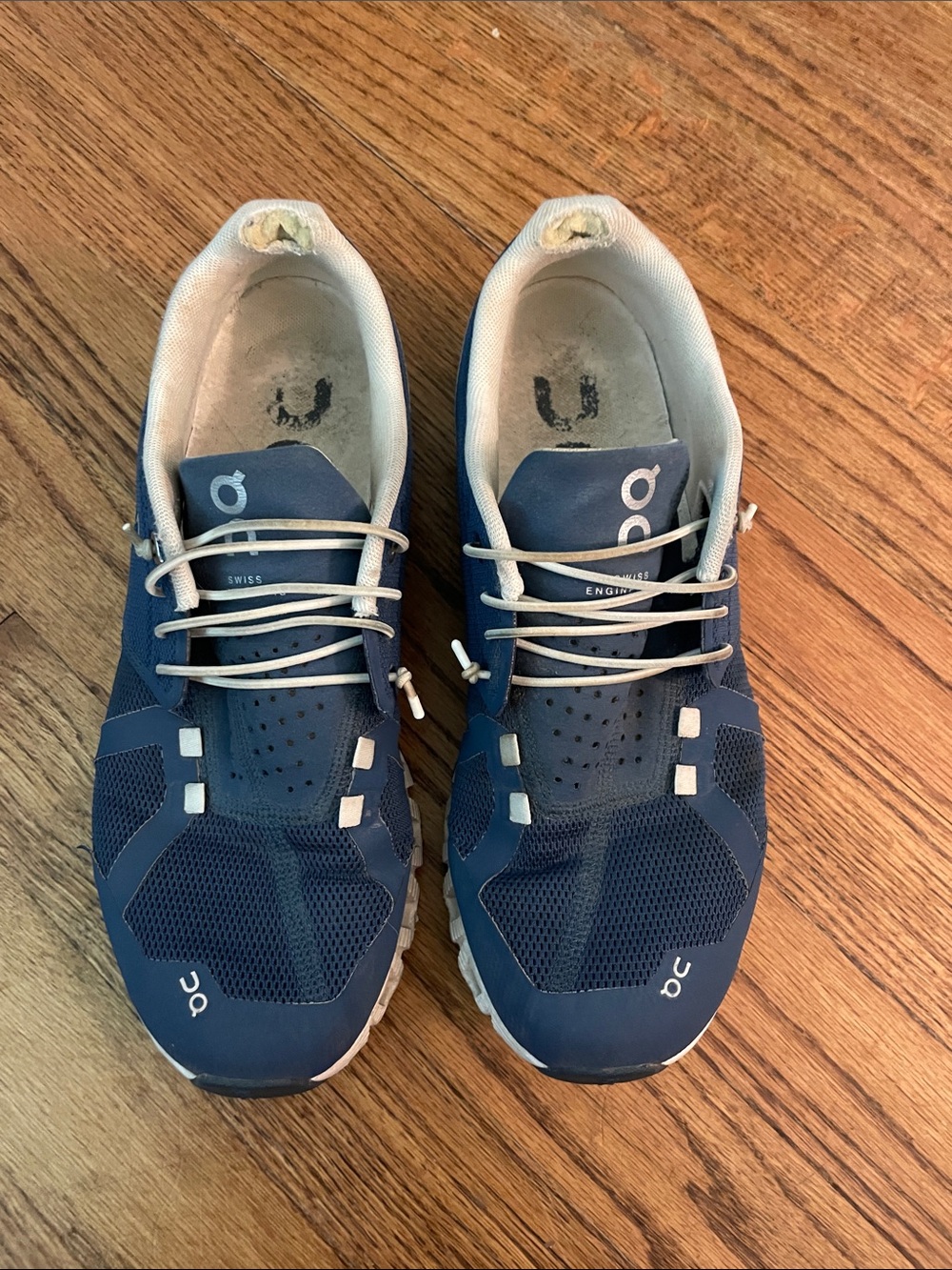 On Cloud Women's 9 Shoes Blue Running Walking Sneaker Athletic Gym Swiss